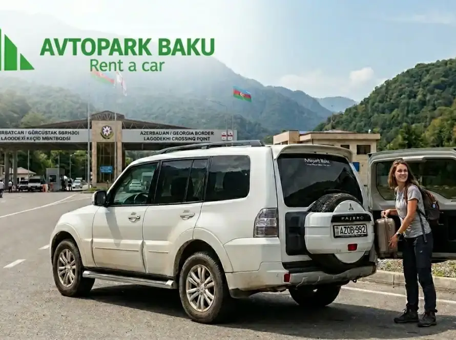 car rental baku to georgia border crossing lagodekhi